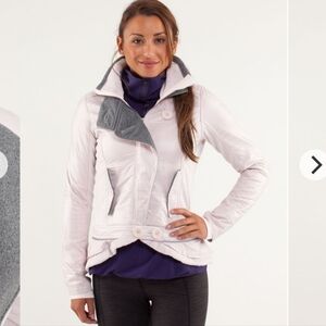 $200) Lululemon athletica Light Pink Utility Jacket